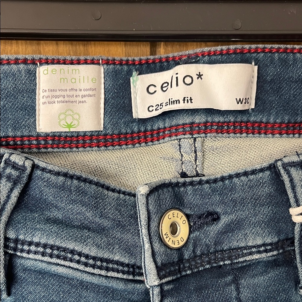 Celio Men's Denim Slim Fit Jeans. Size 30 NWT - Picture 4 of 8